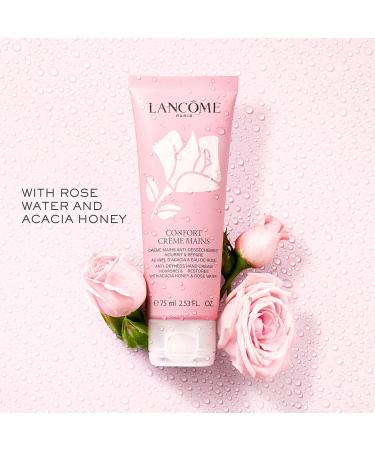 Lanc me Confort Hand Cream with Acacia Honey & Rose Water - 6 fl oz | Moisturizing & Softening - Buy Online on GoSupps.com