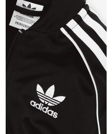 adidas Originals Unisex Youth SST Track Top in Black/White - Size Large - Buy Online on GoSupps.com