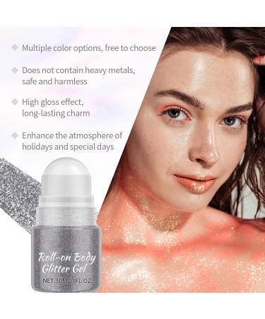 Crsetmyth Shimmer Body Highlighter Powder Shimmer Body Highlighter Powder Fairy Highlighter Powder Stick Body Brightening Shimmer Sparkle For Face Eyes Lips Glow Cosmetica - Buy Online on GoSupps.com