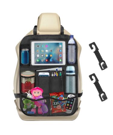 Vaktop Car Seat Organiser Car Organiser Back Seat for Kids Seat Back Protector with 2pcs Auto Hooks Car Accessories for Bottles Toys Tissue Snacks Cell Phone (59x42cm/23x17in) - Buy Online on GoSupps.com