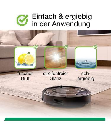 Biohy Wischroboter Cleaning Agent | 3 x 1L Soil Cleaner for Wooden Floors Laminate & Parquet Care | Low-Foam Strip-Free Shine | International Shipping Available - Buy Online on GoSupps.com
