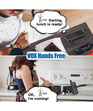 Retevis RT22 Walkie Talkies - Rechargeable Mini 2 Way Radio with Earpiece - Long Range Portable Two-Way Radios for Family, Kids, Road Trip, Camping, Hiking (2 Pack Black) - Buy Online on GoSupps.com