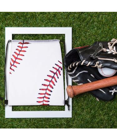 Frienda Drawstring Backpack Baseball Drawstring Bag Baseball Drawstring Party Favor Bags for Your Gym Class and Sports Teams (12 Pieces) - Buy Online on GoSupps.com