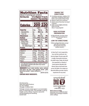 Buy Near East Mediterranean Curry Couscous 5.7 oz | Flavorful & Easy Meal Option - Buy Online on GoSupps.com