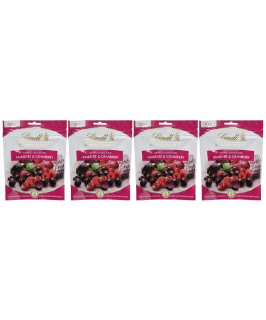 Buy Lindt Sensation Fruit Raspberry & Cranberry Pack of 4 (4 x 150g) | International Shipping Available - Buy Online on GoSupps.com