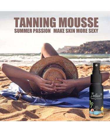 Self Tanning Body Lotion Self Tanner Self Tanning Long Lasting Sunless Tan Natural Bronzing Mousse Bronze Fake Tan for All Skin Tones and Types (100ml) - Buy Online on GoSupps.com