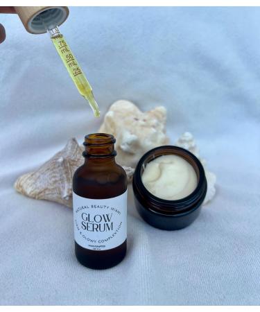 Natural Beauty Miami Glow Moisturizer All- Natural Moisturizer for Deep Face Hydration Nurishes the Skin Grass-Fed Beef Tallow with Vitamin A K D E B1 Fatty Acid | 1 fl.oz - Buy Online on GoSupps.com