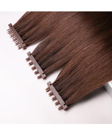 6d3 Hair Extensions - 6D 3nd Generation Extensions Human Hair/100% 6d3 Human Hair Extensions Five Bunches In A Row (Color : A Size : 10 ROW_55CM/22INCH) 10 ROW_55CM/22INCH A
