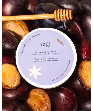 Hagi Plum Picking Body Cream Australian Plum & Hyaluronic Acid With Honey Extract Shea Butter and Cocoa Butter Deeply Nourishing & Moisturizing 200 ml - Buy Online on GoSupps.com