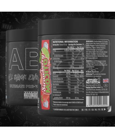 Applied Nutrition ABE Pre Workout Bundle - 375g Powder + 2.5 LT Matt Black Jug | Strawberry & Mojito Flavor for Energy & Performance - Buy Online on GoSupps.com