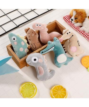 FANTESI 6 Pcs Cat Catnip Toys Interactive Cat Toys Cartoon Catnip Chew Toys Soft Plush Cat Pillow Entertaining Toys for Pet Kitten Cat Playing Chewing Grinding Claw Teeth Cleaning - Buy Online on GoSupps.com
