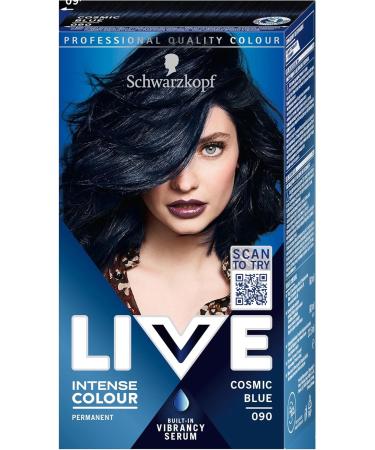 handle Schwarzkopf LIVE 090 Cosmic Blue Permanent Hair Color Pack van 2 143 ml - Buy Online on GoSupps.com