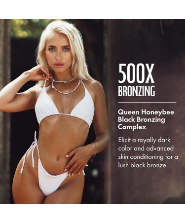 Brown Sugar Double Dark Black Hawaiian Honey Tanning Lotion Ultra Advanced 500X Black Bronzer with Queen Honeybee Complex & Hawaiian Extracts 13.5 Fl Oz - Buy Online on GoSupps.com