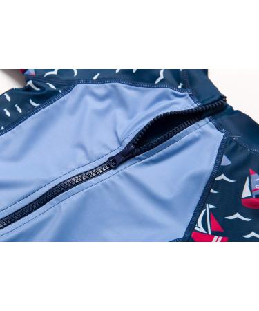 Bonverano Baby Boys Sunsuit UPF 50+ with Sun Hat - 3 Sailing, 2-3 Years - Buy Online on GoSupps.com