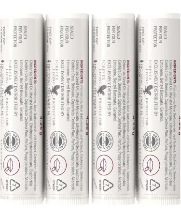  Forever Living Products Forever Aloe Lips Premium Lip Balm with aloe vera jojoba oil and beeswax for dry lips - Buy Online on GoSupps.com