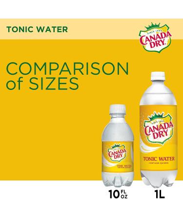 Canada Dry Tonic Water 10 Fl Oz (Pack of 6) - Refreshing Drink Mixer Bundle - Buy Online on GoSupps.com