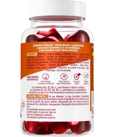 Valda Gummies Vitality: Vitamin and Mineral Supplement Sugar-free with Sweeteners - 60 Gums 135 g - Buy Online on GoSupps.com