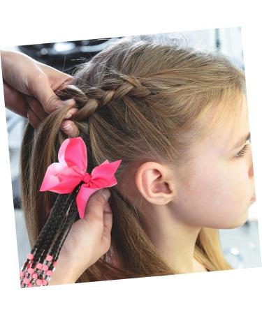 BCOATH Ponytail Beads and Dreadlocks Cosplay Hair Accessory Braided Ponytail Bow Braid Wig Women Braided Hair Extensions Colored Hair Extensions for To Weave Headband Child Chemical Fiber - Buy Online on GoSupps.com
