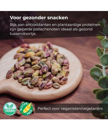 Dorimed Pistachios peeled 1 Kg natural unsalted without GMO without preservatives ideal for recipes - Buy Online on GoSupps.com