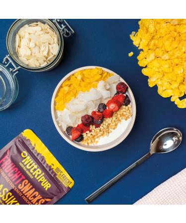 Freeze Dried Fruit Tasting Kit Unsweetened Dried Fruit Topping for Cereal Porridge Fruit Snacks Full of Taste 225g by NutriPur - Buy Online on GoSupps.com