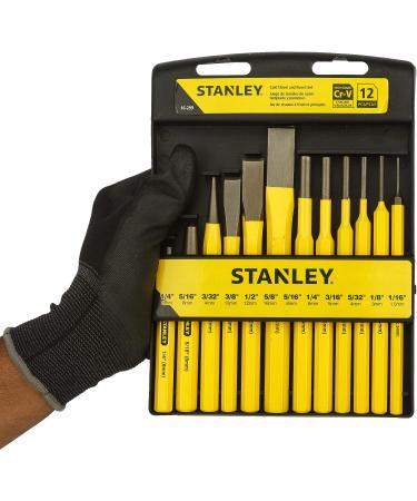 Stanley 16-299 12 Piece Punch & Chisel Kit - Buy Online on GoSupps.com