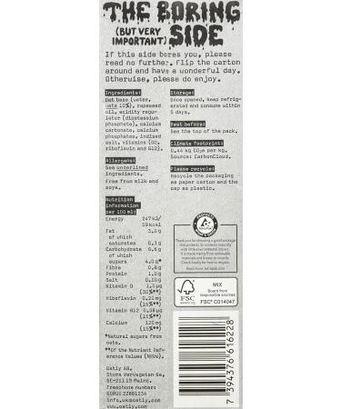 Oatly - Oat Drink - Barista Edition - 1L (1) 2 Pack - Buy Online on GoSupps.com