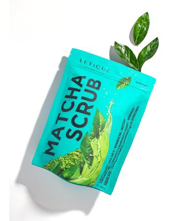 LETIQUE Cosmetics Matcha Body Scrub 250g | Exfoliating & Nourishing for Glowing Skin | International Shipping Available - Buy Online on GoSupps.com