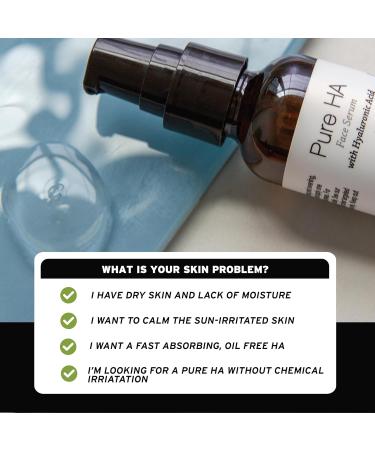 Buy Pure HA Face Serum with Hyaluronic Acid - 1 oz by Hyalogic | Hydrating Facial Gel for All Skin Types - International Shipping - Buy Online on GoSupps.com