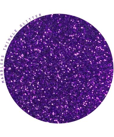 MARBLERS Cosmetic Grade Fine Twinkle Glitter Amethyst 0.18oz - Vegan & Cruelty-Free Glitter for Makeup, Nails, and Body - Purple Amethyst Glitter for Festivals and Parties - Buy Online on GoSupps.com