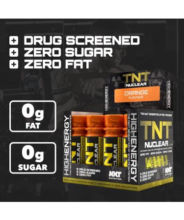 NXT Nutrition TNT Nuclear Shots Boisson pr -entra nement 12 x 60 ml orange - Buy Online on GoSupps.com