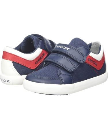 Geox Boy's B Gisli B Sneakers - Navy Dk Red - Size 6 UK Child - Buy Online on GoSupps.com
