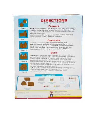 Paw Patrol Holiday Pup House Crafty Cooking Kit - 13.86oz - Includes Cookies, Icing, and Candy Beads - Fun Holiday Baking for Kids - Buy Online on GoSupps.com