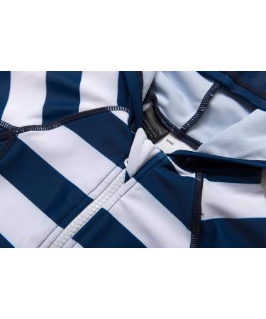 BONVERANO Baby Boys Full-Zip Hoodie Swimsuit | UPF 50+ Sun Protection | 18-24 Months - Buy Online on GoSupps.com