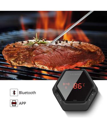 Inkbird IBT-6X Bluetooth Grill Thermometer - 6 Sensors Magnetic Kitchen Food Smoker BBQ Thermometer for iPhone & Android - Buy Online on GoSupps.com