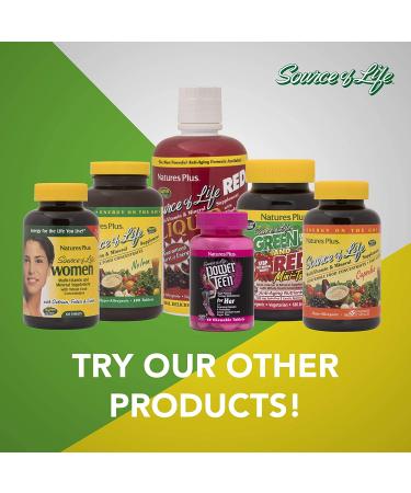Nature's Plus Source of Life Power Teen - 180 Tablets for Optimal Health - Buy Online on GoSupps.com