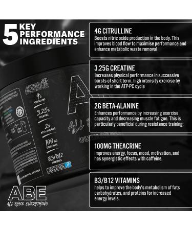 Applied Nutrition ABE Pre Workout - Sour Gummy Bear Flavor - 30 Servings - Buy Online on GoSupps.com