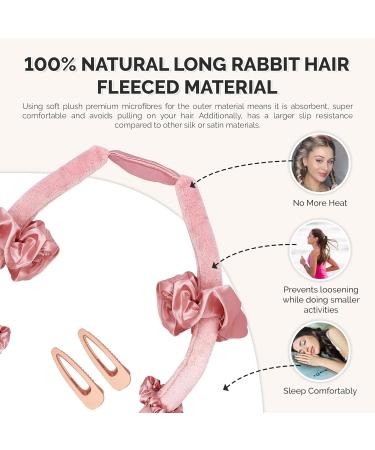 Heatless Curling Rod Headbands - Natural Wave Hair Curling Set for Long Hair - Women's Soft Hair Roller Styling Tools - Buy Online on GoSupps.com
