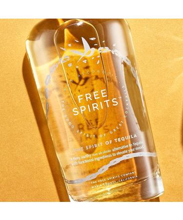 Spirit of Tequila: Award-Winning Non-Alcoholic Cocktail Mixer | Smoke & Agave | 5 Calories | Vegan & Gluten-Free | Mood-Lifting Vitamins - 750ml - Buy Online on GoSupps.com