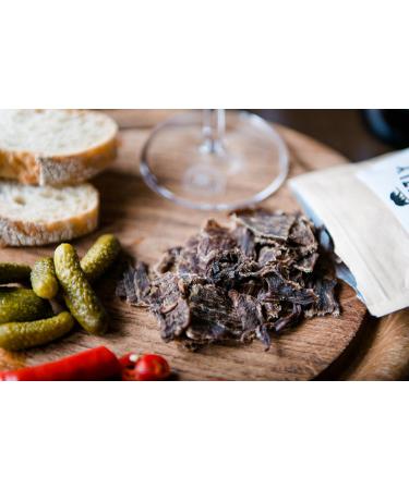 Premium German Beef Jerky - 5-Pack (500g) | All 5 Flavors of Dry Aged Beef Jerky for International Shipping - Buy Online on GoSupps.com