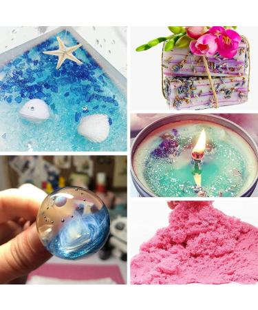 30 Colors Mica Powder for Epoxy Resin - Pigment for Soap, Paint, Jewelry, Nail Polish, Candle Making & More - Buy Online on GoSupps.com