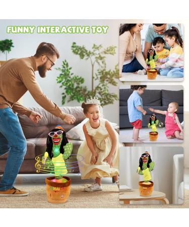 seOSTO Dancing Cactus Toy - Talking & Recording with Volume Control | Fun Kids Gift - Buy Online on GoSupps.com