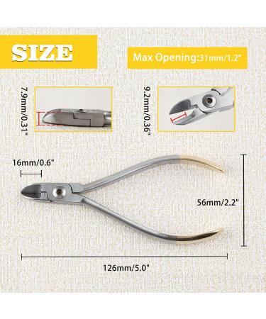 Premium Hard Wire Cutter for Orthodontics | Stainless Steel Dental Plier with Tungsten Carbide Tips - Ideal for Dentists - Buy Online on GoSupps.com