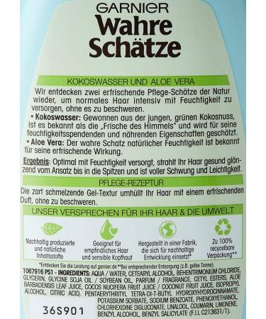Garnier Coconut Water Conditioner - Moisturizing Silicone-Free Pack of 6 (6 x 250 ml) | International Shipping Available - Buy Online on GoSupps.com