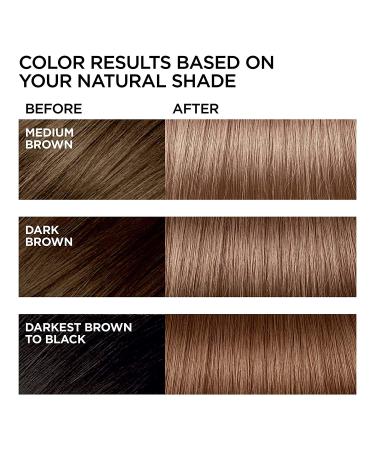 L'Oreal Paris Feria B61 Downtown Brown Hi-Lift Cool Brown Hair Color - Pack of 1 - Buy Online on GoSupps.com
