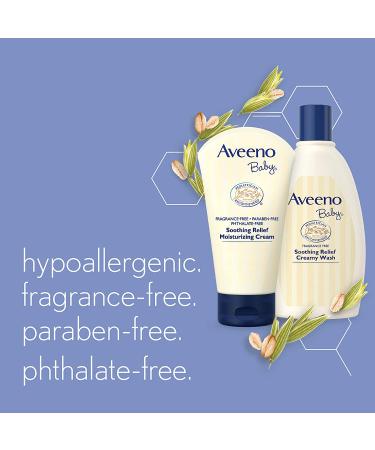 Buy Aveeno Baby Soothing Relief Moisturizing Cream 8 oz - Fragrance-Free & Gentle for Baby's Skin - Buy Online on GoSupps.com