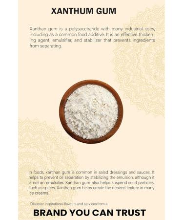 Xanthan Gum Powder (100g/3.52oz) - Non-GMO Thickener for Sauces | Vegan & Gluten-Free - Buy Online on GoSupps.com
