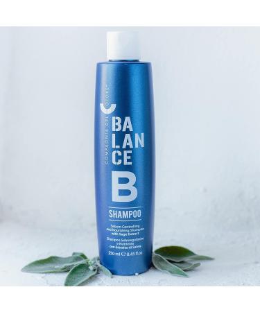  Compagnia Del Colore Compagnia del Colore - Balance B Shampoo - Shampoo for Cute Grassa and Dry Hair Antiphore - with Organic Sage and Peppermint Extract with Tea Tree Essential Oil - 250 ml - Buy Online on GoSupps.com