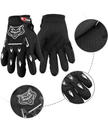 Friends Kinder Winter Sport Gloves - Black Motocross Dirt Bike & Outdoor Cycling Gloves for Kids - Buy Online on GoSupps.com