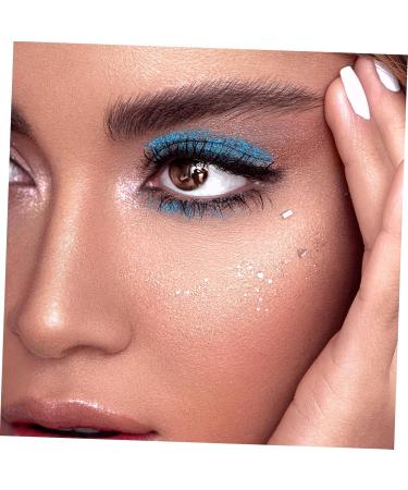 WOONEKY Glitter Eyeshadow Palette Eyeshadow Stick Glitter Makeup Glitter Eye Shadow Catrina Plastic Green - Buy Online on GoSupps.com