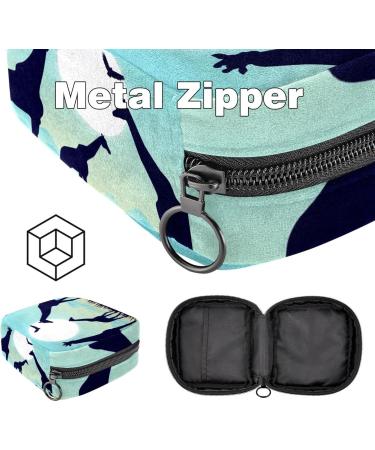 Wildlife Landscape Storage Bags for Women's Bandages & Menstrual Pads | Portable Multi-Colored Holders for School & Office - Buy Online on GoSupps.com